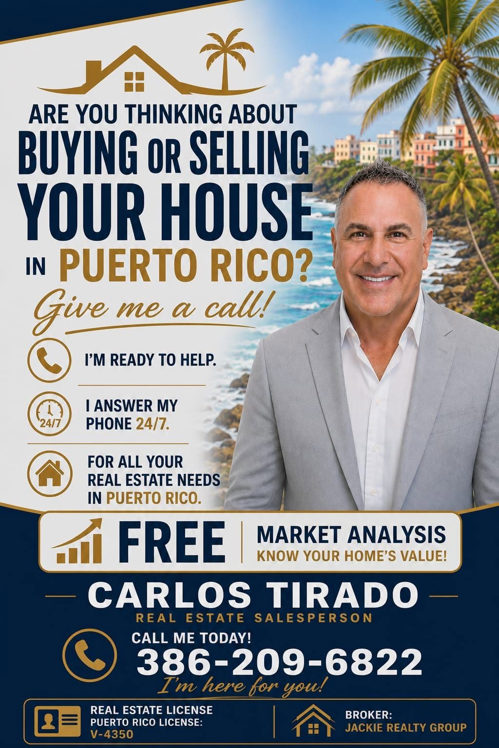 Carlos Tirado Mercado - Jackie Realty Group